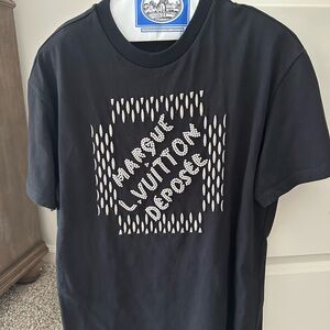 Men’s Louis Vuitton Black Graphic T-Shirt